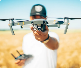 Serviços com Drones